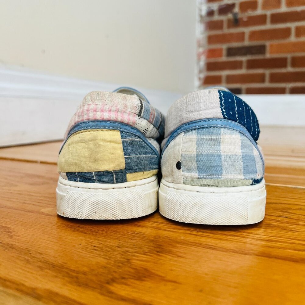 Farewell Frances Vintage Quilted Blanket Shoes Sneakers Size 8 - Picture 6 of 9